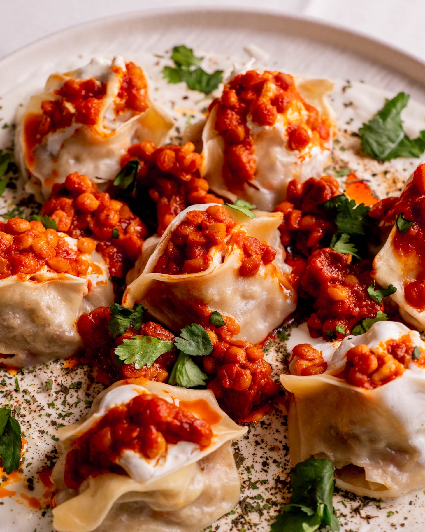 Mantu dumplings